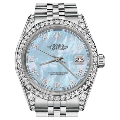 baby watches rolex|Rolex baby blue dial.